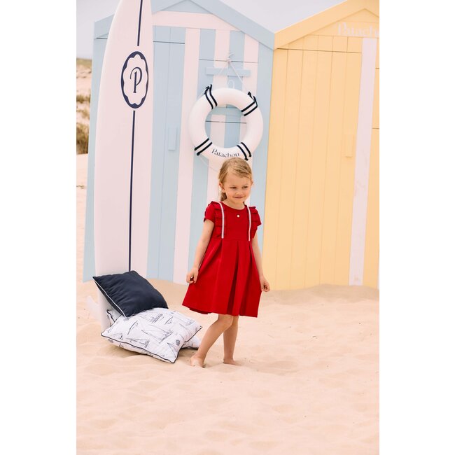 PATACHOU DRESS  MINI GIRL CRUISE - RED