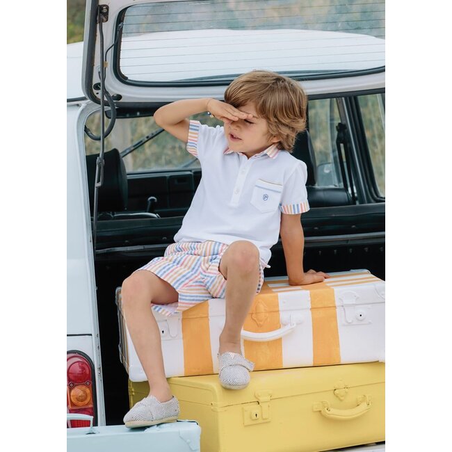 PATACHOU SET BOY HAMPTONS - MULTICOLOR STRIPES S25-45