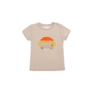 PATACHOU T-SHIRT BOY HAMPTONS - BEIGE MELANGE