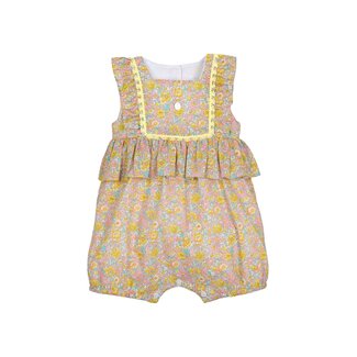 PATACHOU ROMPER NEWBORN LIBERTY - LIBERTY FLORAL S25-32