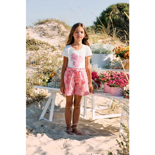 PATACHOU SET KIDS GIRL PINK CORAL