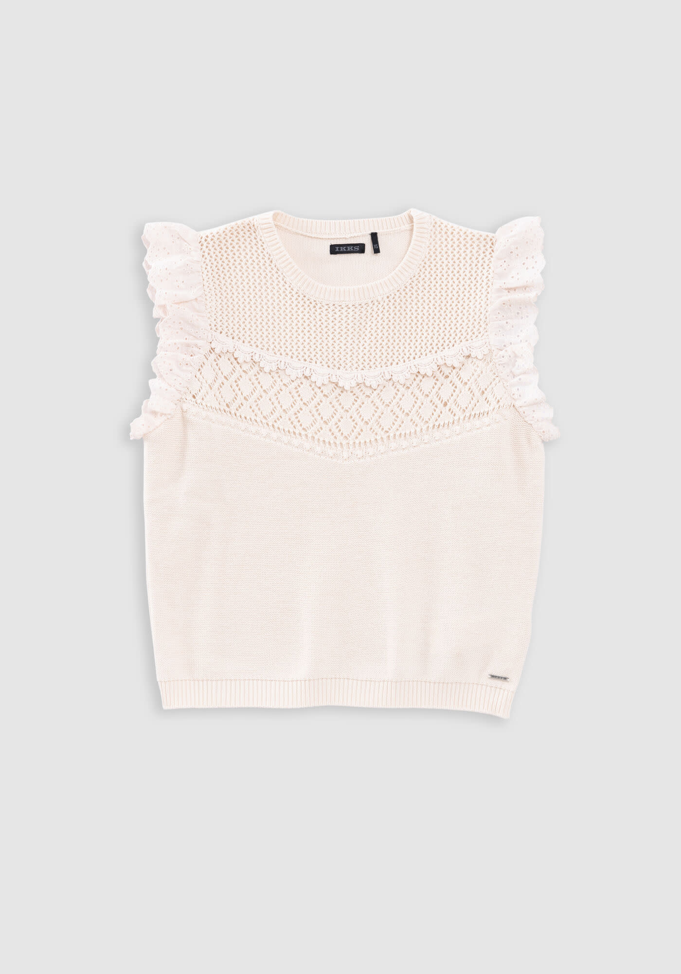 Her lip to Twinkle Knit Pullover ecru 白 Her lip to Twinkle Knit Pullover（herlipto Twinkle Knit
