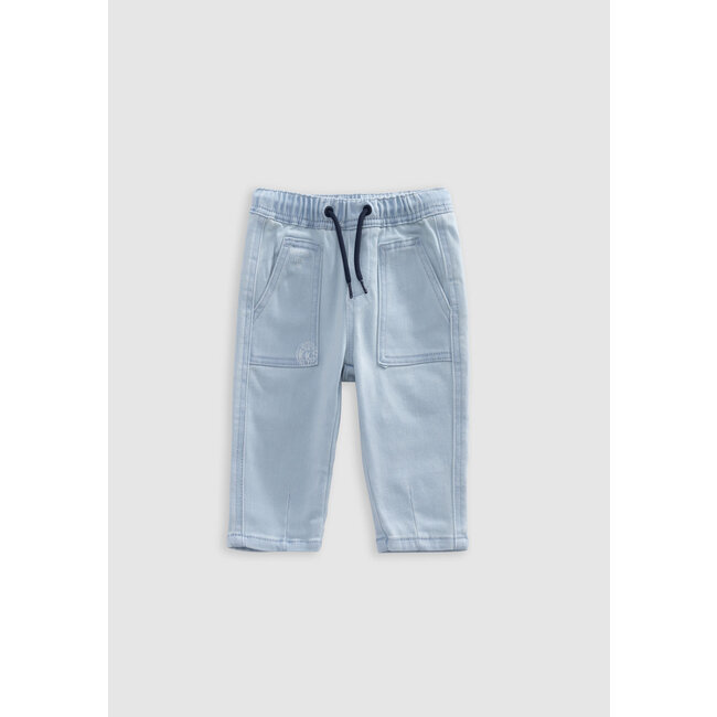 IKKS Blue maxi jeans with elasticated waistband for boys