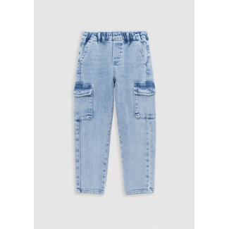 IKKS JOGGER BATTLE blue Waterless jeans for boy