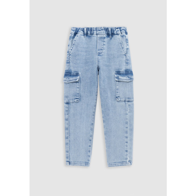 IKKS JOGGER BATTLE blue Waterless jeans for boy
