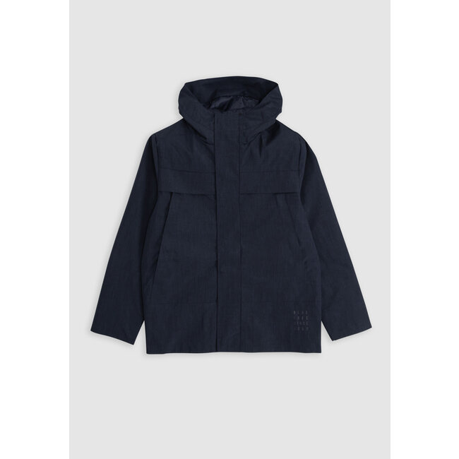 IKKS Blue windbreaker with nylon hood for boys
