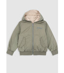 IKKS Reversible khaki and beige jacket for boy