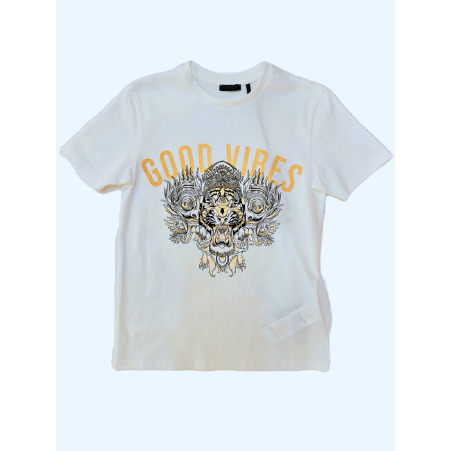 IKKS White t-shirt organic cotton for boy