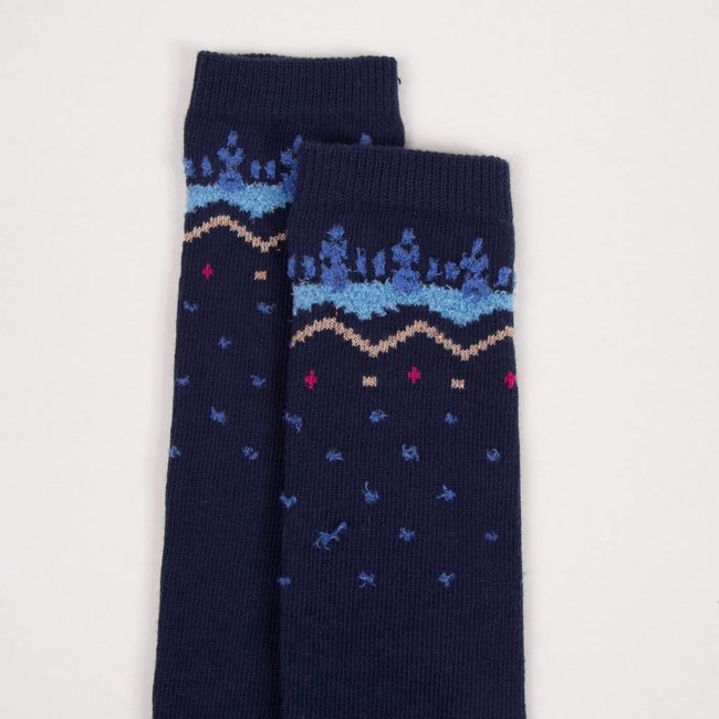 CATIMINI FANCY JACQUARD LONG SOCKS