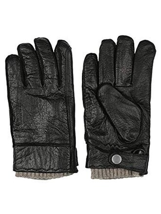 Deerskin Gloves W. Knitted Top