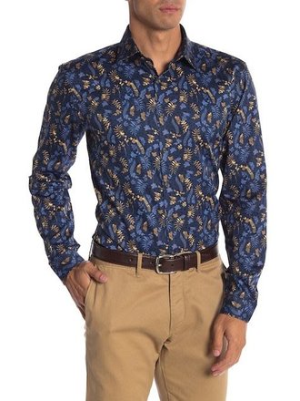 Floral Print Shirt L/S