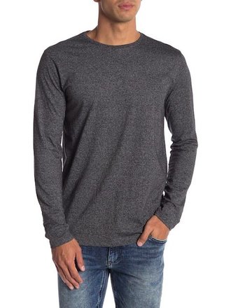 Mouliné O-Neck Tee L/S