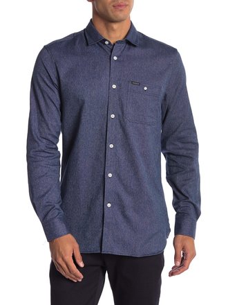 Brushed Mélange Shirt L/S