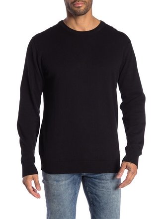 Cotton Knit W. O-Neck L/S