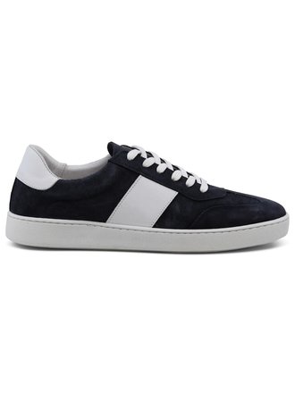Contrast Suede Trainers
