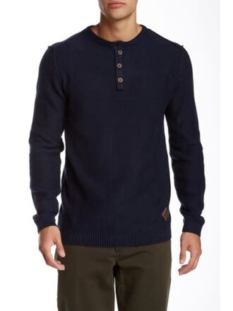 Reversed Granddad Knit L/S