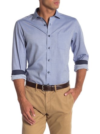 Geometric Weave Shirt L/S