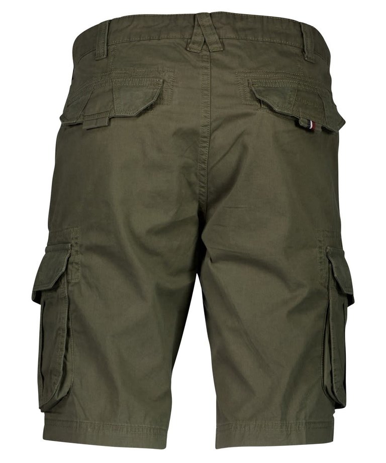 Garment Dyed Cargo Shorts: 30-520000US;ARMY - LINDBERGH