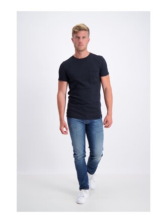 Discharge Garment Dyed Tee S/S