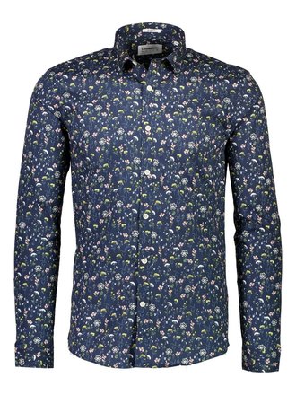 Floral AOP Stretch Shirt L/S