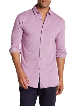 Small Checked Jersey Shirt L/S