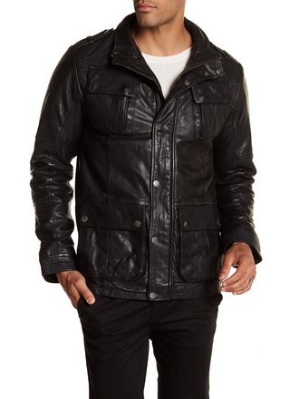Leather Biker Jacket