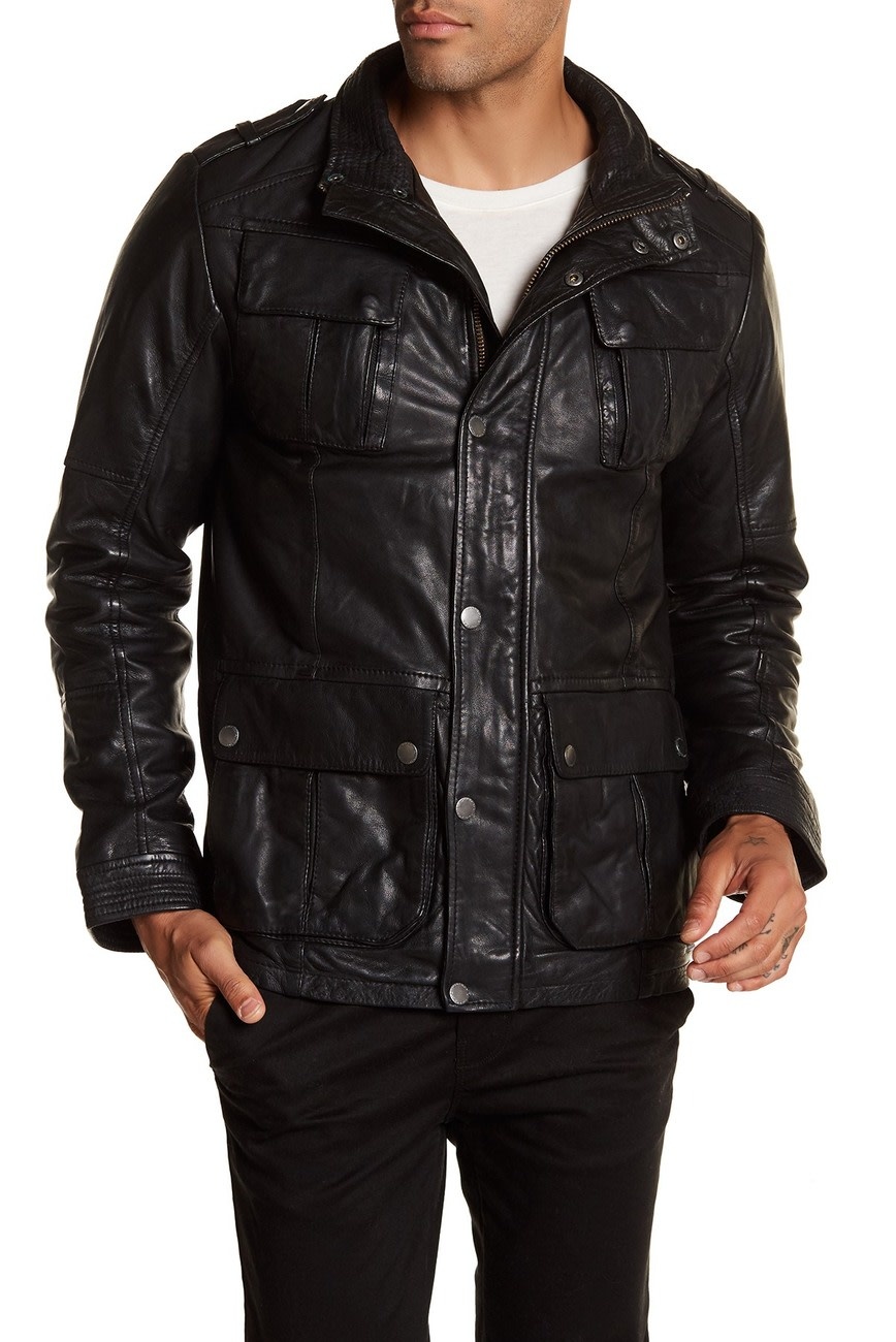 Leather jacket Style: 30-10020 - LINDBERGH