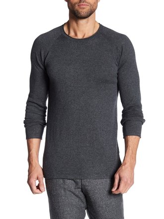 Slub-Effect Knitted Jumper