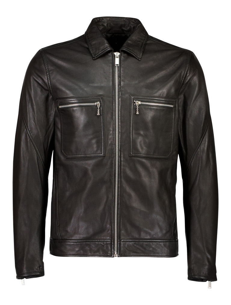 Leather Trucker Jacket Style: 60-155001US - LINDBERGH