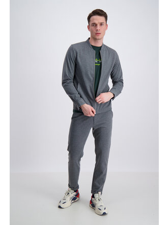 Knitted Striped Overshirt Knitted Striped Overshirt
