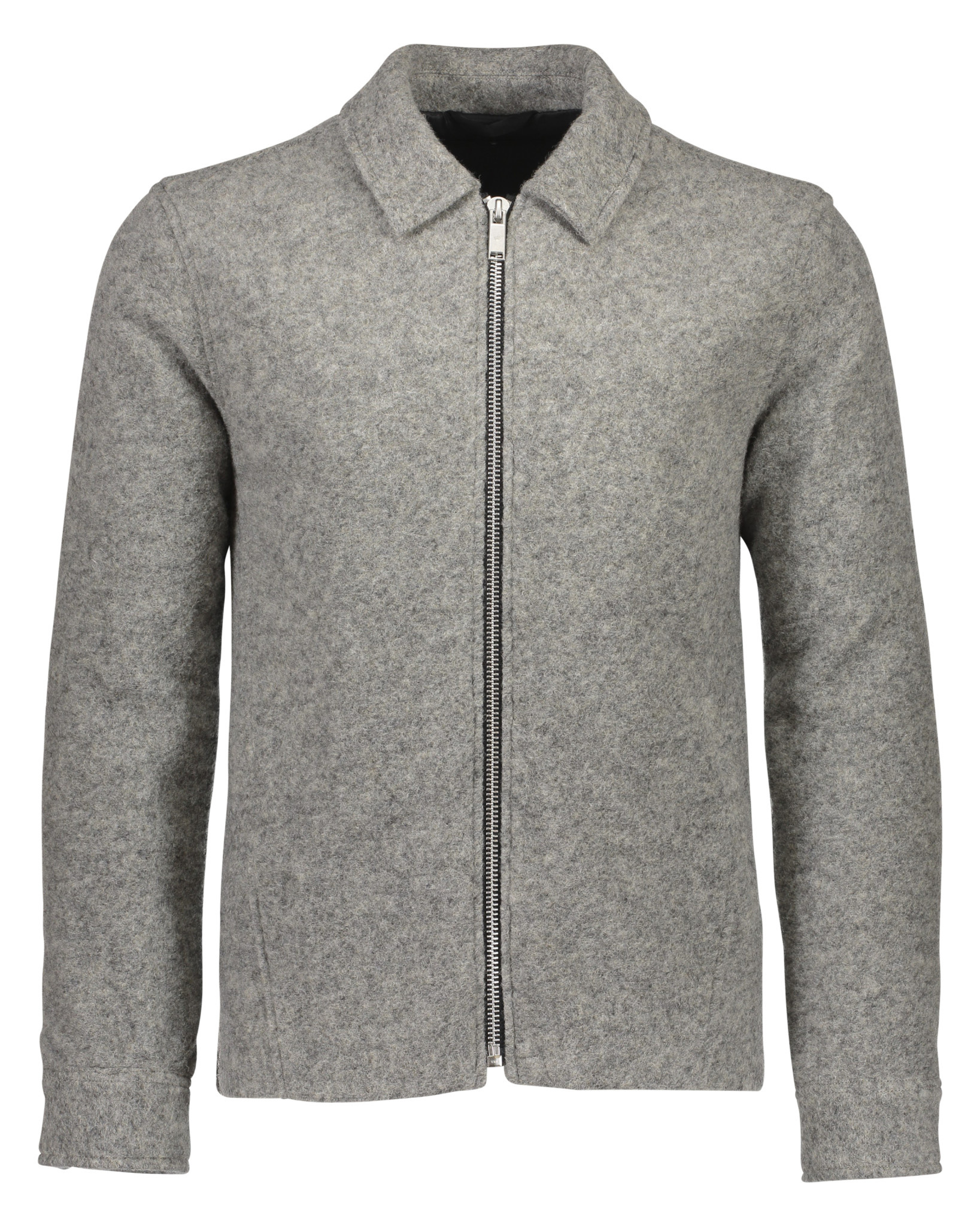 Boiled Wool Zip Through Jacket Style: 60-35515US - LINDBERGH Boiled Wool Zip Through Jacket Style: 60-35515US - LINDBERGH