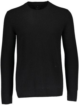 Soft-Wool Mix. Round-Neck Knitted Jumper