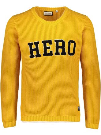 O-Neck Knit W. Statement