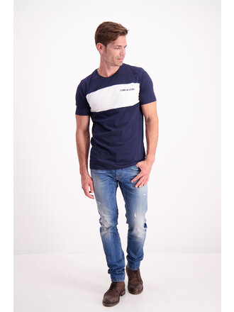 Contrast Panel Tee S/S