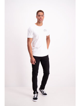 Curve Hem Print Tee S/S