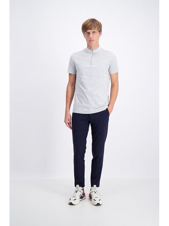 High-Neck Zip Polo S/S High-Neck Zip Polo S/S