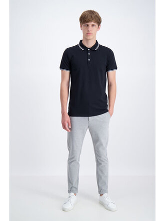 Polo Shirt W. Contrast Piping Polo Shirt W. Contrast Piping