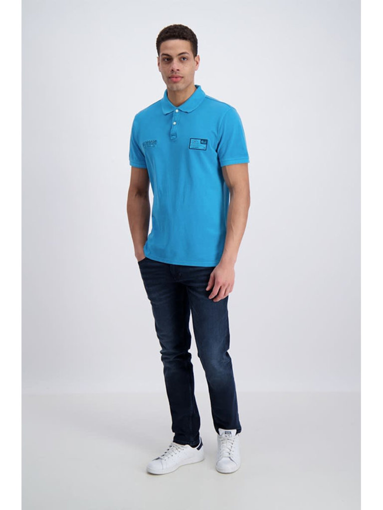 Applique Polo Dyed S/S: 30-420014 - LINDBERGH