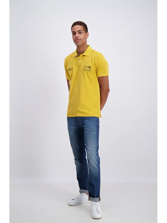 Applique Polo Dyed S/S