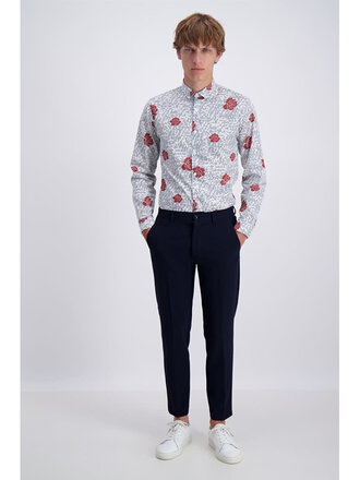 Floral Print Shirt L/S