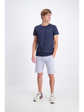 Washed Tee W. Pocket S/S Washed Tee W. Pocket S/S