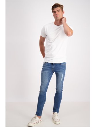 SuperFlex Jeans - Destroy Blue