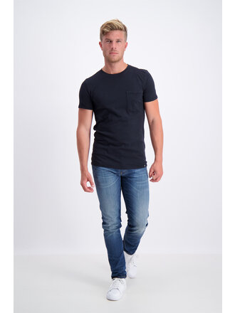 Discharge Garment Dyed Tee S/S