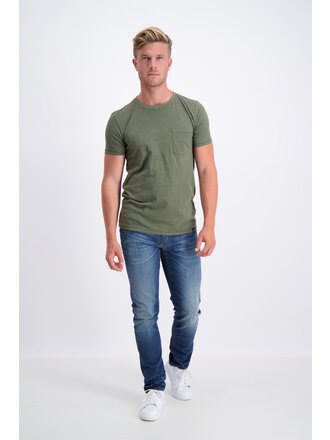 Discharge Garment Dyed Tee S/S