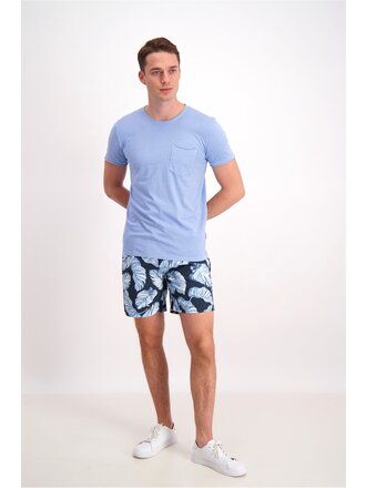 Washed Tee W. Pocket S/S Washed Tee W. Pocket S/S