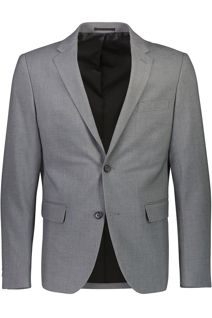 Plain Mens Suit Style: 30-61040US GREY MIX - LINDBERGH