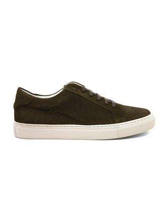 Low-Cut Suede Trainers