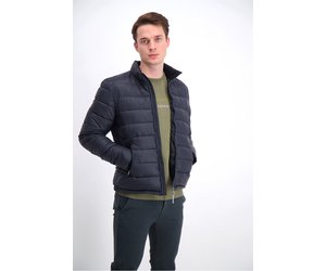 Buy Mens Black Light Weight Quilted Jacket Online From Lindbergh - LINDBERGH