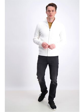 Structure Zip-Through Cardigan