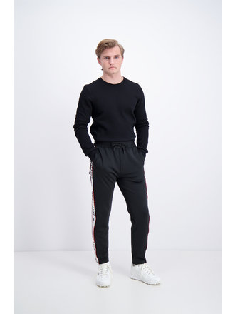Noak Wide Fit Tapered Trousers With Pleats And Side Tape Detail, $13 | Asos  | Lookastic